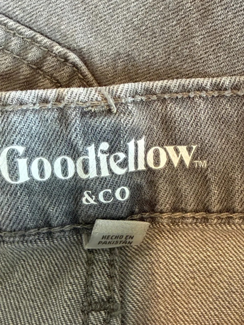 Goodfellow & Co Slim Gray Men's Jeans - Straight Slim Fit, size 34 x 30